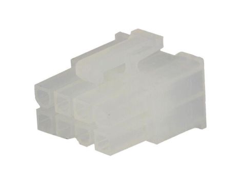 Złącze przewód-przewód/płytka, wtyk, żeńskie, PIN: 8, 600V, 4,2mm 39-01-2080