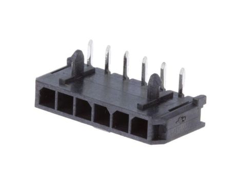 Złącze przewód-płytka, gniazdo, męskie, PIN: 6, Micro-Fit 3.0 43650-0600
