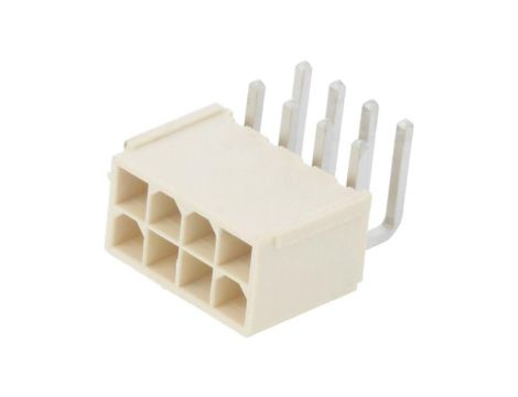 Złącze przewód-płytka, gniazdo, męskie, PIN: 8, Mini-Fit Jr, 13A 87427-0802