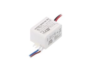 Zasilacz impulsowy, LED, 3...9,5VDC, 0,5A, IP66, przewody, RACD03-500