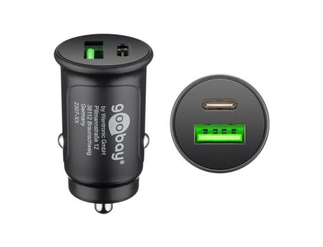 Podwójna ładowarka samochodowa USB-C™ PD (Power Delivery)