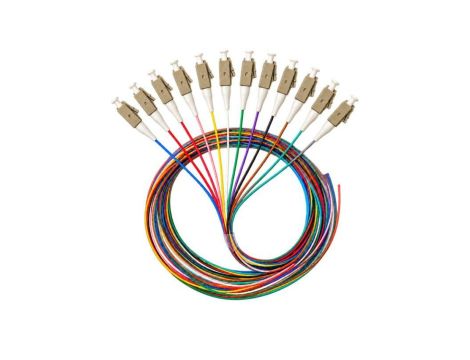 Pigtail MM OM4 1G 50/125 wtyk LC dł. 2 m /opak. 12 szt./