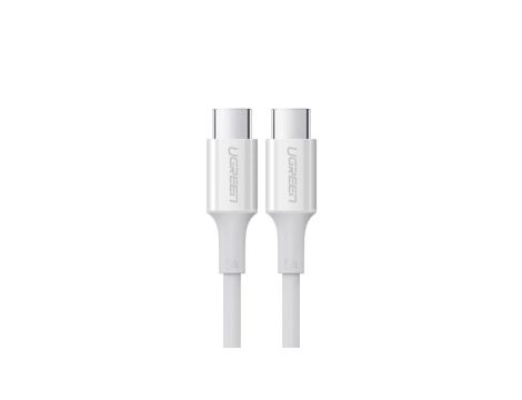 UGREEN Kabel USB 2.0 typ-C / typ-C (wtyk / wtyk) Quick Charge 4.0 US300 biały /1m/