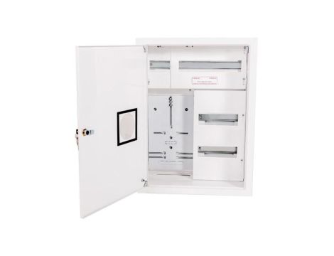 Rozdzielnica licznikowa podtynkowa 3+36mod 585x430x230mm IP40 biała ALFAKO