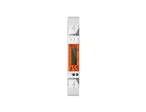 Licznik zużycia energii elektrycznej MID 1-fazowy 5/45A 1-modułowy z wyświetlaczem LCD LS-1F SIMLIC