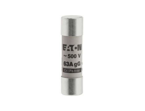 Bezpiecznik cylindryczny Wkładka bezpiecznikowa cylindryczna gG/gL 63A 500V EATON