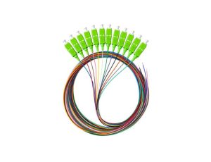 Pigtail SM 1J 9/125 wtyk SC/APC (G.657.A1) dł. 2 m /opak. 12 szt./