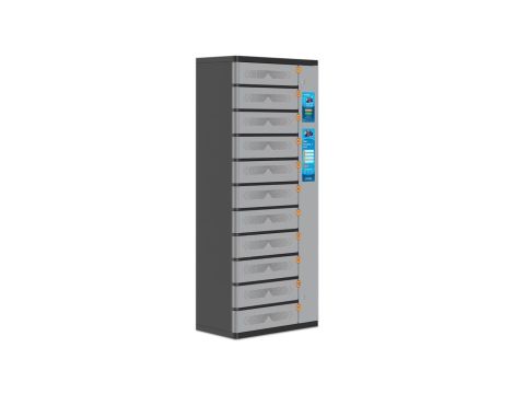 Szafa skrytkowa do ładowania 11 laptopów 17,3 USB-C 65W PD