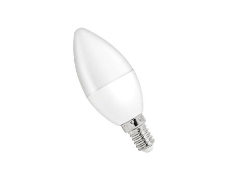 Żarówka LED E14 230V 8W 710lm 4000K świecowa prosta barwa NW biała neutralna SPECTRUM LED