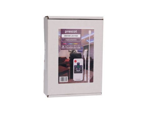 Zestaw led RGB 72W 300led 10key IP20 pudełko