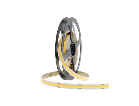 Taśma LED COB 24VDC 10W/1mb 3000K ciepła biała 900lm/1mb 320 chip CRI: Ra90 ciągła linia światła IP20 - 1m