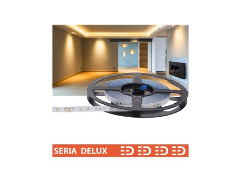 Taśma Delux 24V 80led 2700K Ra95 720lm 720lm SMD2835 (10)