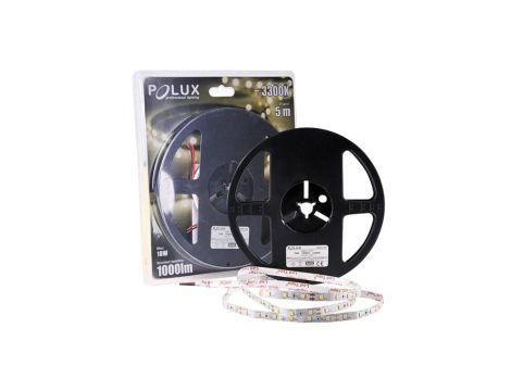 Taśma LED Pasek 12V 10W 300LED 2835 Ciepła 8mm 5m