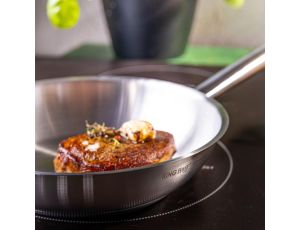 KINGHOFF PATELNIA GASTRONOMICZNA STAL NIERDZEWNA 20cm 21CT
