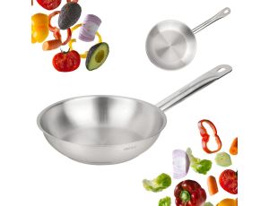 KINGHOFF PATELNIA GASTRONOMICZNA STAL NIERDZEWNA 20cm 21CT - image 2