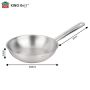 KINGHOFF PATELNIA GASTRONOMICZNA STAL NIERDZEWNA 20cm 21CT - 5