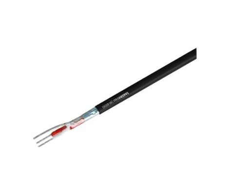Przewód DMX, 1x2x0,14mm2, linka, 110, czarny, Żyła: OFC TSK800 BLACK