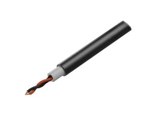 Przewód głośnikowy, 2x1,5mm2, linka, OFC, czarny, nieekranowany C275 BLACK