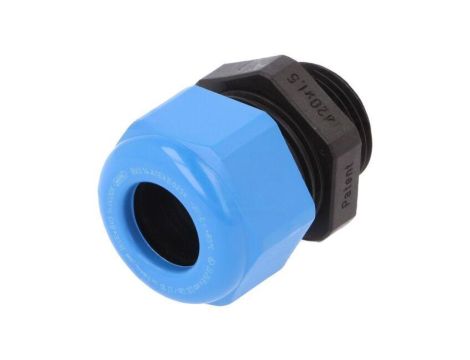Dławnica M20, metryczny, 9mm, -20...85C, IP68, poliamid, 1.292.2017.50