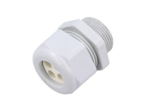 Dławnica M25, wielootworowa, metryczny, 11mm, -40...100C, IP65, poliamid, 1.597.2500.50