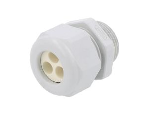 Dławnica M25, wielootworowa, metryczny, 11mm, -40...100C, IP65, poliamid, 1.597.2501.50