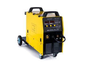 PÓŁAUTOMAT SPAWALNICZY INVERTOROWY MIG-275 EASY SYNERGIA ALU PULS, 280A/60%, MASA, MB24/3B, GP50, MIT, WĄŻ GAZ, BW, BRAK KABLA MMA