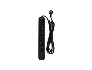 Listwa zasilająca INERGE 5-gniazdowa 2m PSS-0531PD-02-B