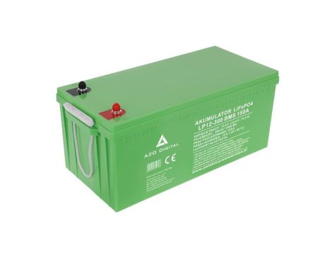 Akumulator LiFePO4 300Ah 12V 150A Bluetooth mata grzewcza AZO Digital LP12-300 AZO00D1362