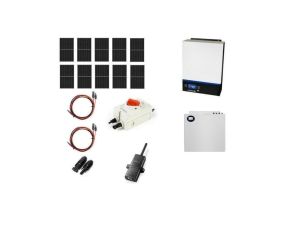 Zestaw solarny off-grid 10x450W, inwerter 5000W MPPT, LiFePO4 5.12kWh AZO Digital ESB-10kW-48 AZO00D1361