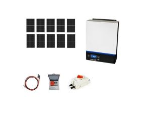 Hybrydowy zestaw solarny off-grid 10x450W z inwerterem ESB-10kW-48 MPPT AZO Digital AZO00D1359