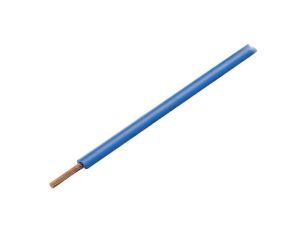 Przewód pomiarowy, LiY, linka, Cu, 0,25mm2, PVC, niebieski, 100V, 25m, Klasa: 5 125-S25-2