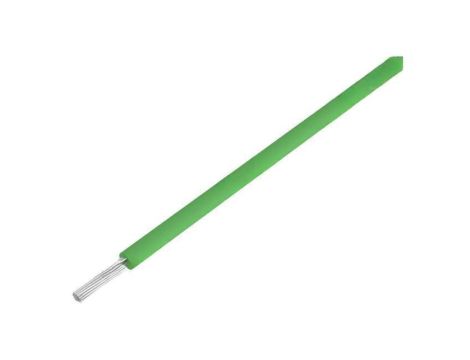 Przewód pomiarowy, LivY-Toy, linka, Cu, 0,04mm2, PVC, zielony, 60V, 10m 110-4