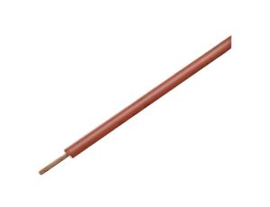 Przewód pomiarowy, LiY, linka, Cu, 0,25mm2, PVC, czerwony, 100V, 50m, Klasa: 5 125-S50-0