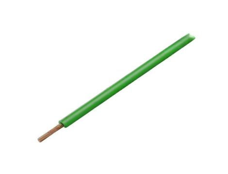 Przewód pomiarowy, LiY, linka, Cu, 0,25mm2, PVC, zielony, 100V, 25m, Klasa: 5 125-S25-4
