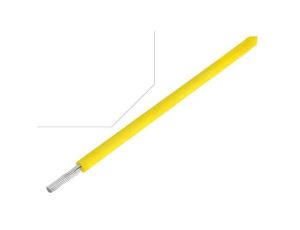 Przewód pomiarowy, LifY-Toy, linka, Cu, 0,04mm2, PVC, żółty, 60V, 10m, Klasa: 5 112-3