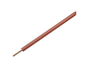 Przewód pomiarowy, LiY, linka, Cu, 0,14mm2, PVC, czerwony, 60V, 100m, 1x0,14mm2 119-10