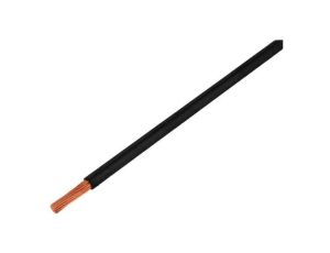 Przewód pomiarowy, LifY-Toy, linka, Cu, 0,04mm2, PVC, czarny, 60V, 100m 112-1-100