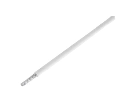Przewód pomiarowy, LivY-Toy, linka, Cu, 0,04mm2, PVC, biały, 60V, 10m 110-5
