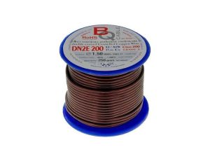 Drut nawojowy podwójnie emaliowany, 1,5mm, 0,25kg, -65...200C DN2E1.50/0.25