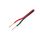 Przewód głośnikowy, 2x2,5mm2, linka, OFC, czarno-czerwony, 49V C102-2.50