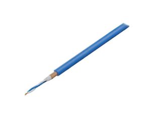 Przewód mikrofonowy, 2x0,22mm2, niebieski, OFC, -1570C T32 BLUE