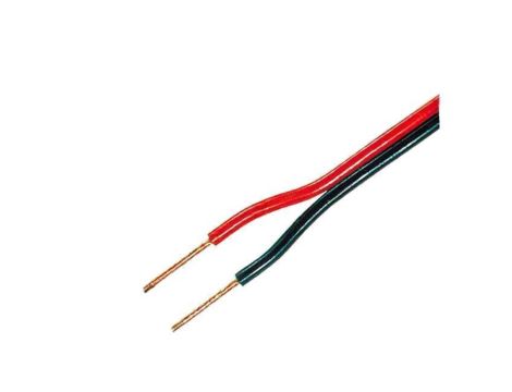Przewód głośnikowy, 2x4mm2, linka, OFC, czarno-czerwony, 49V C102-4.00
