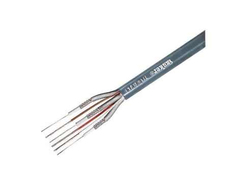 Przewód AV, 3x0,14mm2,3x0,22mm2, Cu, szary, 6, linka, Øprzew: 8,1mm TSK1073