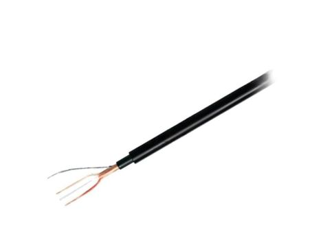Przewód mikrofonowy, 1x2x0,22mm2, czarny, OFC, -1570C C301 BLACK