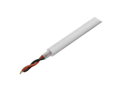 Przewód montażowy, 2x0,5mm2, linka, 49V, biały, Żyła: OFC TSK1172 WHITE