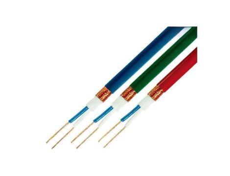Przewód mikrofonowy, 2x0,25mm2, czerwony, OFC, -1570C C208-RED