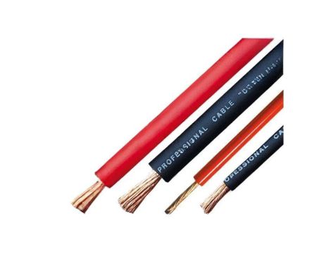 Przewód głośnikowy, 1x4mm2, linka, OFC, czerwony, Izolacja: PVC C234 1X4,00 RD