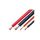 Przewód głośnikowy, 1x4mm2, linka, OFC, czerwony, Izolacja: PVC C234 1X4,00 RD