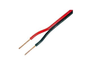 Przewód głośnikowy, 2x2mm2, linka, OFC, czarno-czerwony, 49V C102-2.00