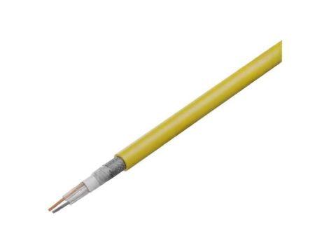 Przewód mikrofonowy, 2x0,35mm2, żółty, OFC, -1570C C128 YELLOW